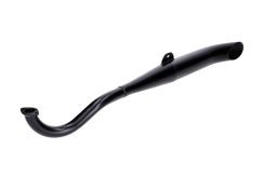 Udstødning 28mm Sidepipe Sort - Puch Maxi - Komplette sæt