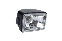 Forlygte (E-mærket), Sort Firkant - Tomos A35 - Lygter & Pærer