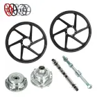 Stjernefælge Sport-1 17" inkl. nav, aksler og bolte - Puch Maxi