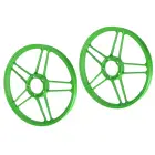 Stjernefælg sæt 17" Alu Neon Grøn - Puch Maxi