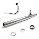 Yamaha FS1 - Udstødning 28mm komplet - Mopedspeed.dk