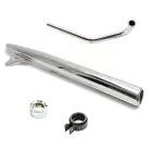 Udstødning 28mm komplet - Suzuki K50