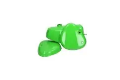 Benzintank & Sidedæksler lysgrøn - Simson S51 - 20%