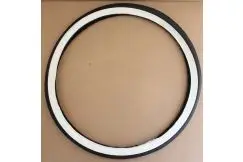 Dæk 24x1.1/2x1.3/4 Whitewall - Velo Solex - Dæk & Slanger