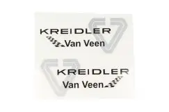 Sticker sæt - Van Veen - Stafferinger