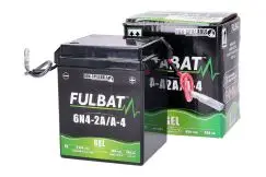 Batteri 6N4-2A/A-4, Fulbat - Tænding & Elektriske dele
