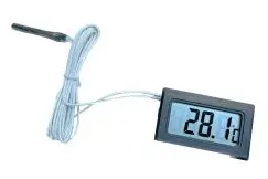 Temperaturmåler m. LCD display - Universal - Beklædning