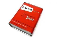 Reservetank til benzin 2L Rød - Velo Solex - Stel & Tank