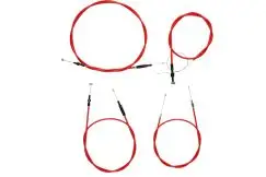 Kabel sæt rød - Puch Maxi - Komplette sæt