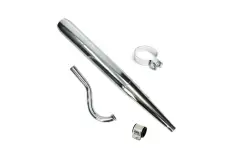 Udstødning 28mm Mini Cigar - Puch Maxi - 