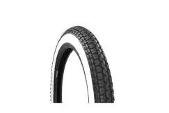 Dæk 2.75x17 (21x2.3/4) Whitewall NR7, Anlas - 