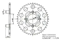 Tandhjul 30t - Gilera Trial - Kæde & Tandhjul