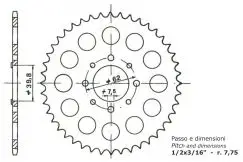 Tandhjul 26t - Rizzato - Kæde & Tandhjul