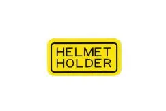 Sticker ''Helmet Holder'' - Yamaha, Honda, Suzuki - Stafferinger