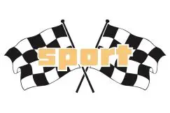 Sticker Sport Guld - Stafferinger