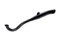 Udstødning 28mm Sidepipe Sort - Puch Maxi - Udstødning