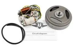 Tændingssystem 6V-15/3-5W - ILO, NSU, RMW, Victoria - Tænding & Elektriske dele