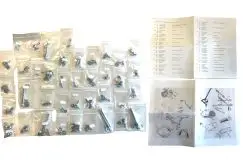 Boltsæt komplet - Kreidler 1973-81 - Stel & Tank