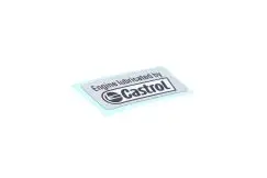 Sticker 'Engine lubricated by Castrol' - Universal - Stafferinger