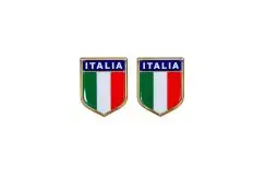 Emblem Skjold (2 stk) - Piaggio - Stafferinger & Stickers