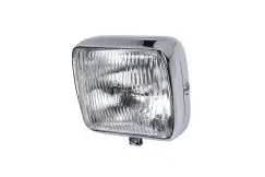 Forlygte Krom 180mm Firkantet - Kreidler, Puch, Zündapp m.fl. - 