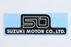 Sticker til sidedæksel - Suzuki K50 - Stafferinger