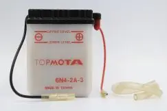 Batteri 6V 2Ah 6N4-2A-3 - Suzuki FZ50 & K50 - Tænding & Elektriske dele