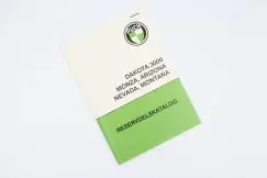 Reservedelskatalog - Puch Monza - Litteratur