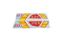 Stafferingssæt Rød - Yamaha FS1 1989- - 