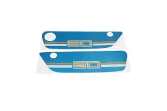 Stafferingssæt Blå - Suzuki K50 1979-82 - 