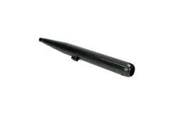 Lyddæmper 22mm Sort - Morini/Minarelli Automatic - Udstødning