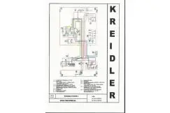 Ledningsnet med blinklys - Kreidler RMC - 